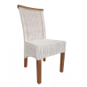 LOT DE 2 CHAISES DE SALLE À MANGER CHAISE EN ROTIN