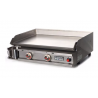 PLANCHA GAZ 2 FEUX TOUT INOX TONIO
