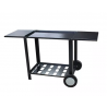 CHARIOT PLANCHA EPOXY 2 TABLETTES