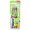 CARTON DE 24 PIECES SIGNAL BROSSE A DENT EASY CLEAN MEDIUM X4