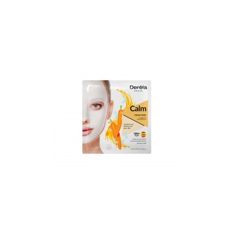 CARTON DE 22 PIECES MASQUES VISAGE TISSU CALMX1 DERELA