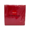 CARTON DE 36 PIECES SERVIETTE MICROPOINTE 2 PLIS 38X38 CM X40P ROUGE RIMON