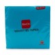 CARTON DE 36 PIECES SERVIETTE MICROPOINTE 2 PLIS 38X38 CM X40P TURQUOISE