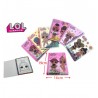 LOT DE 72 PIECES CARNET DE COLORIAGE PAILLETTE LOL 6 ASSORTIS