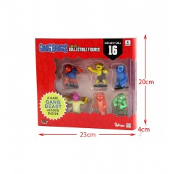 LOT DE 48 PIECES SET 8 FIGURINES GANG BEASTS