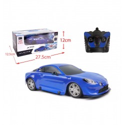 LOT DE 12 PIECES BTE R/C ALPINE A110 BLEU 1/24