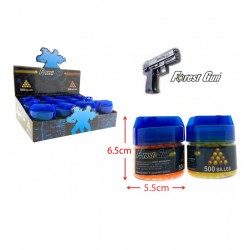LOT DE 288 PIECES RECHARGE 500 BILLES 2 COLORIS FOREST GUN