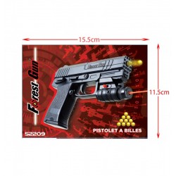 LOT DE 144 PIECES PISTOLET A BILLES LASER