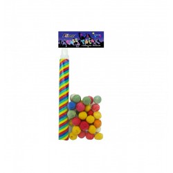 LOT DE 400 PIECES 30 BOULES AVEC 1 SARBACANE CE