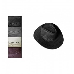 LOT DE 120 PIECES CHAPEAU COW-BOY 4 COLORIS