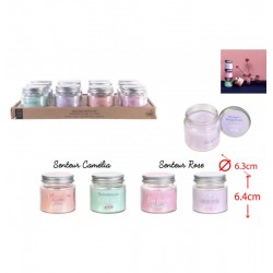 LOT DE 48 PIECES BOUGIE PARFUMEE CITATION 3 ASSORTIS