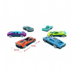 LOT DE 1200 PIECES VOITURE METAL 6 COLORIS TOYS