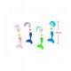LOT DE 1200 PIECES SIRENE 4 COLORIS TOYS