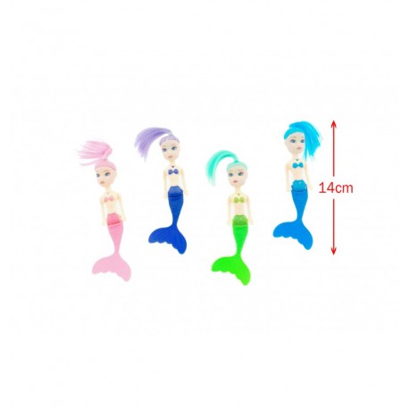 LOT DE 1200 PIECES SIRENE 4 COLORIS TOYS