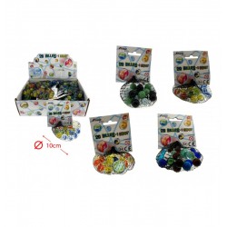LOT DE 96 PIECES FILET 20 BILLES VERRES + 1 CALOT 4 ASSORTIS