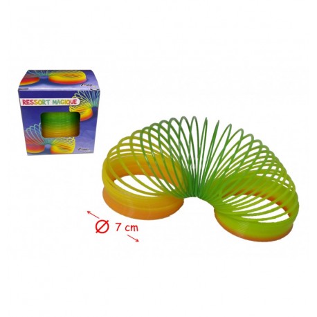 LOT DE 48 PIECES RESSORT ARC-EN-CIEL TOYS