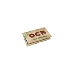 LOT DE 10 BOITES FEUILLES OCB BIO DE 50 CAHIERS
