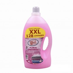 LOT DE 10 PALETTES LESSIVES 128 LAVAGES FLORAL