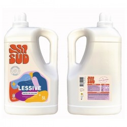 PALETTE DE 144 BIDONS LESSIVES 5L 100 LAVAGES